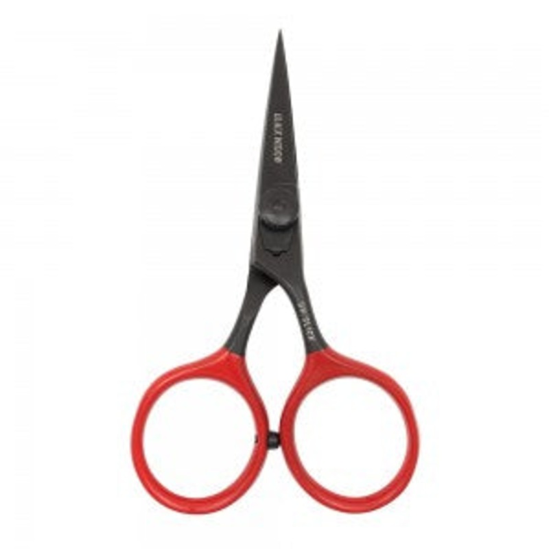 Dr. Slick - Black Widow -   Bent Shaft Hair Razor Scissor, 4-1/2"