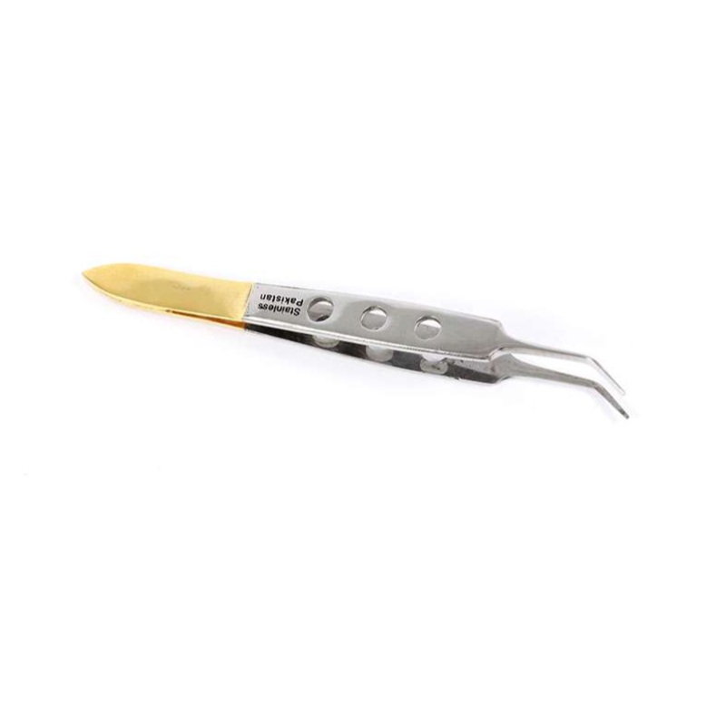 Terra Deluxe 4" Tweezer Angled