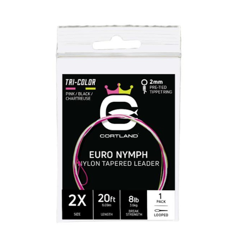 Cortland - Euro Nymph Leader 20ft