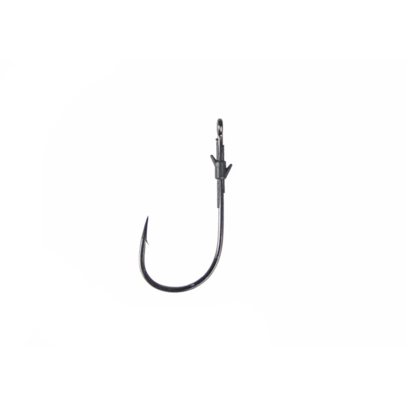 Jigging World Grub Holder Hooks with Grip Pin, 4/0 5pk