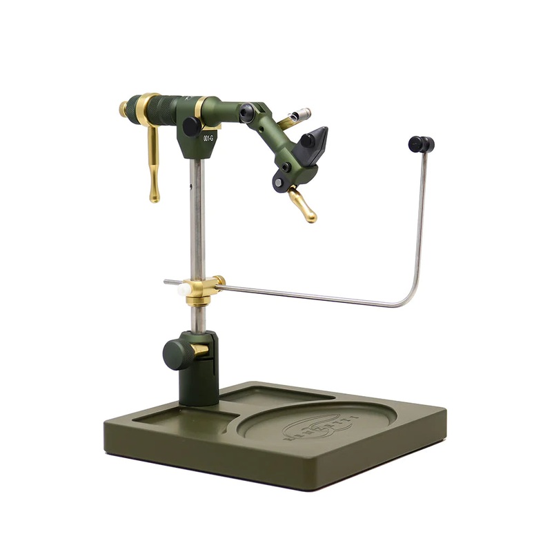 Renzetti - Master Vise - Green Anodized w/Deluxe Pedestal Base