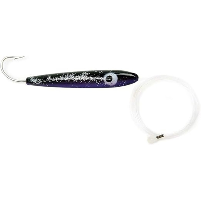 Sea Striker 6431R Rigged Cedar Plug 6", 10/0 Hook, 8 Ft 150 Lb Mono