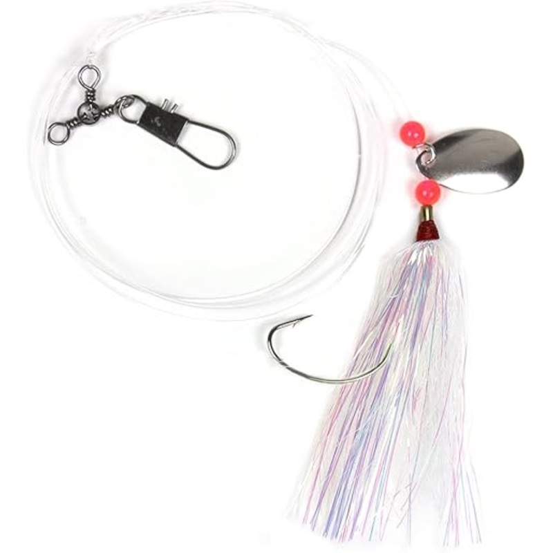 Sea Striker CR01 Captain's Flounder/Fluke Rig, White Tail