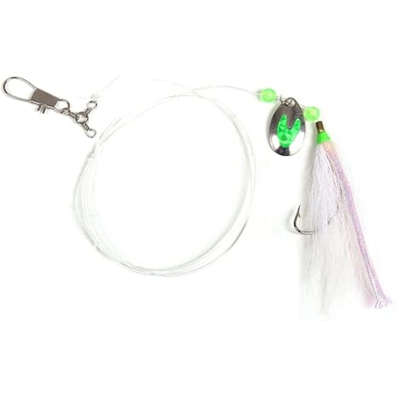 Sea Striker CR01-CP Captain's Flounder/Fluke Rig, Wht