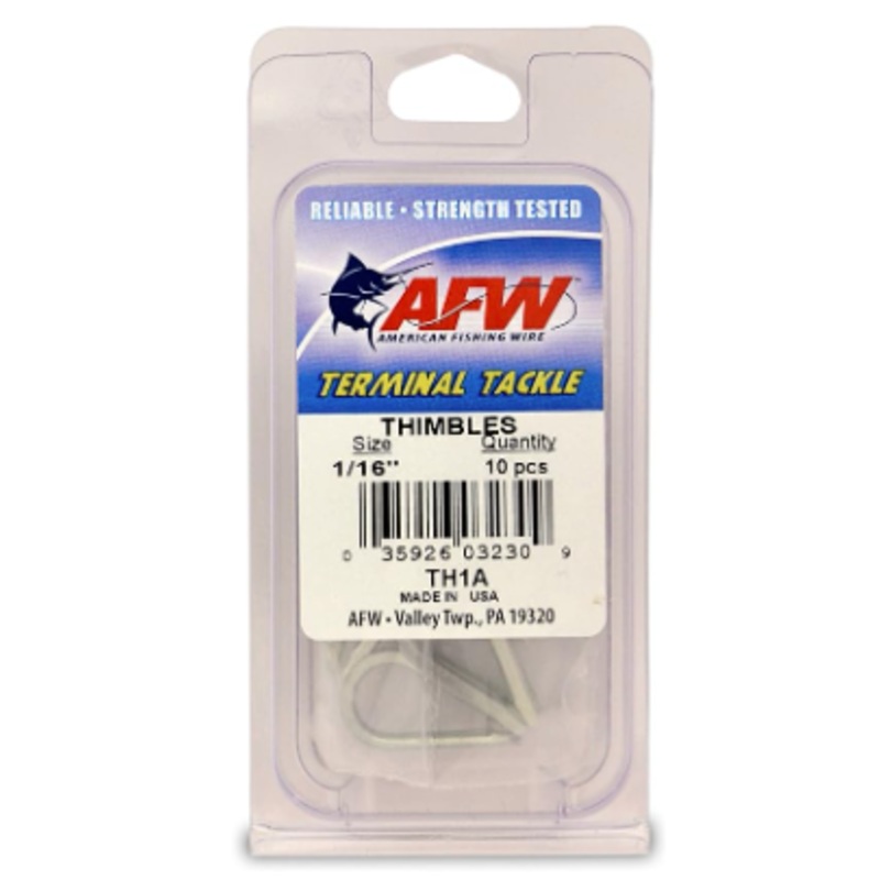 American Fishing Wire Stainless Steel Thimbles