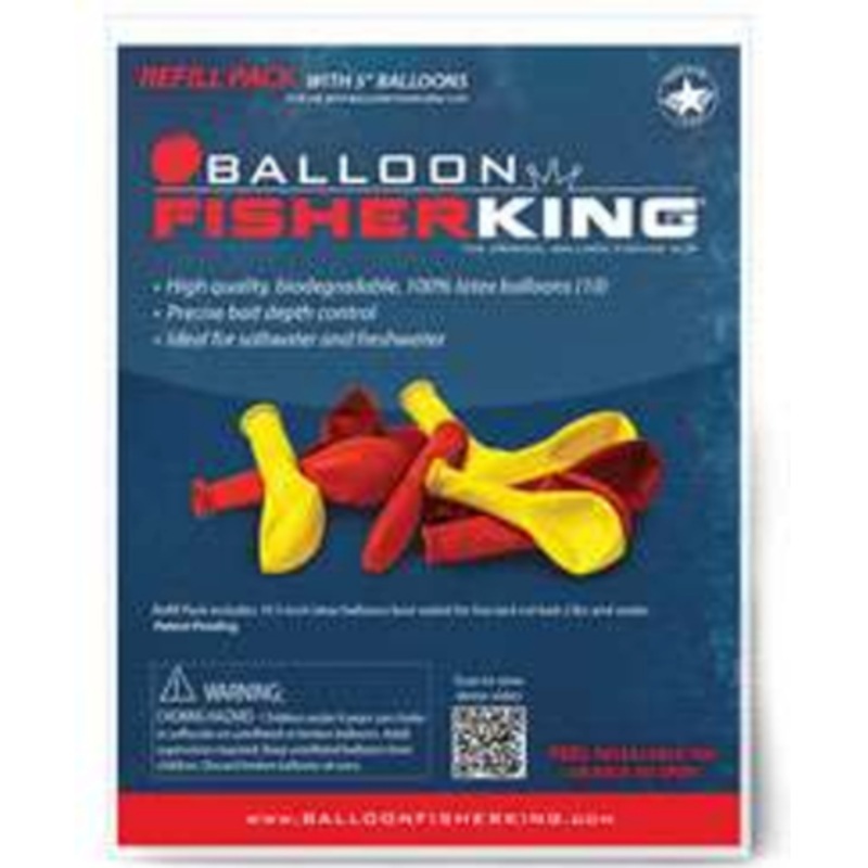 Balloon Fisher King Balloon Refill Pack