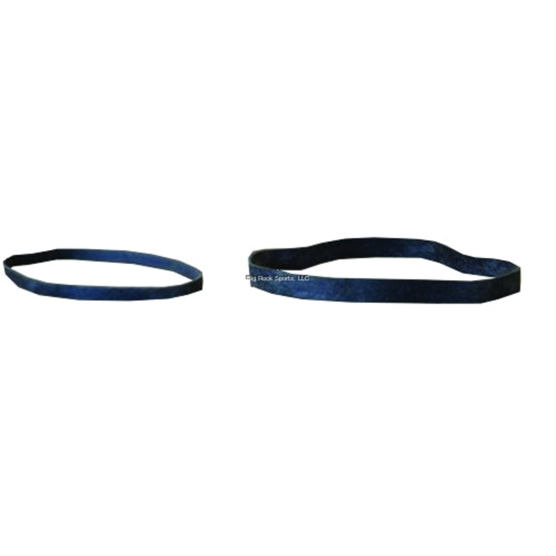 Blue Water Candy Rubber Bands 1/4lb Bag UV Resistant
