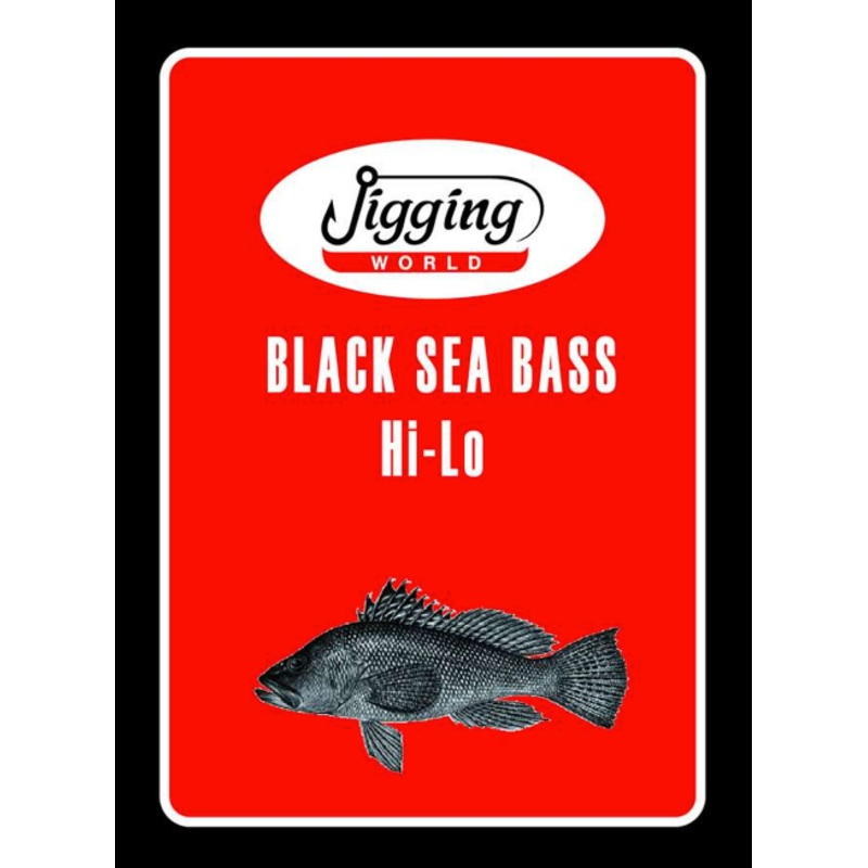 Jigging World Black Sea Bass 2-Hook Hi-Lo Rigs