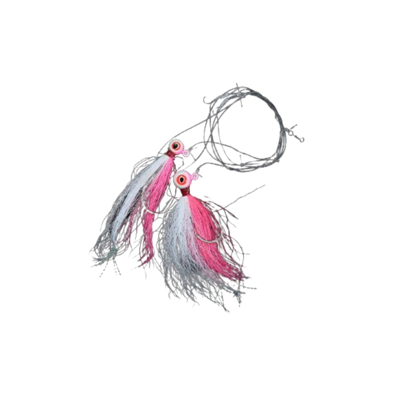 Jigging World Buckeye Hi-Lo Fluke Rig (Assorted Colors)