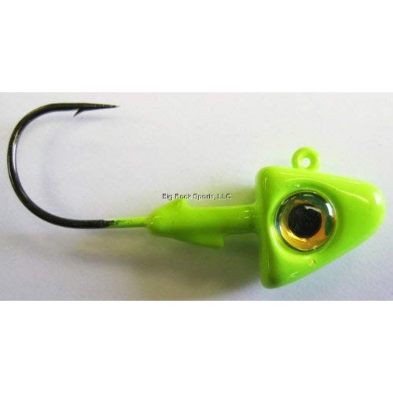 Kalin Ultimate Series S Jighead, 1.5oz, Chartreuse
