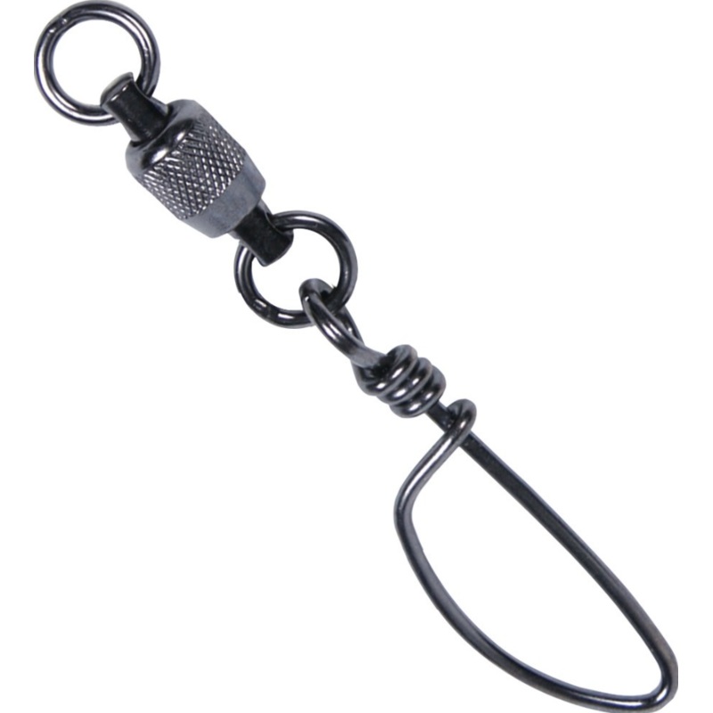 KROK Stainless Ball Bearing Coastlock Snap Swivels Dual
