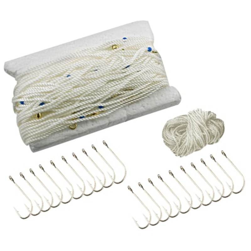 Mudville Catmaster Floating Trotline 100ft White