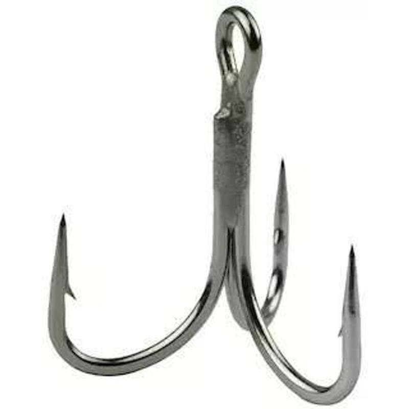 Mustad Jaw Lok In-Line Treble Hook - 3x Strong