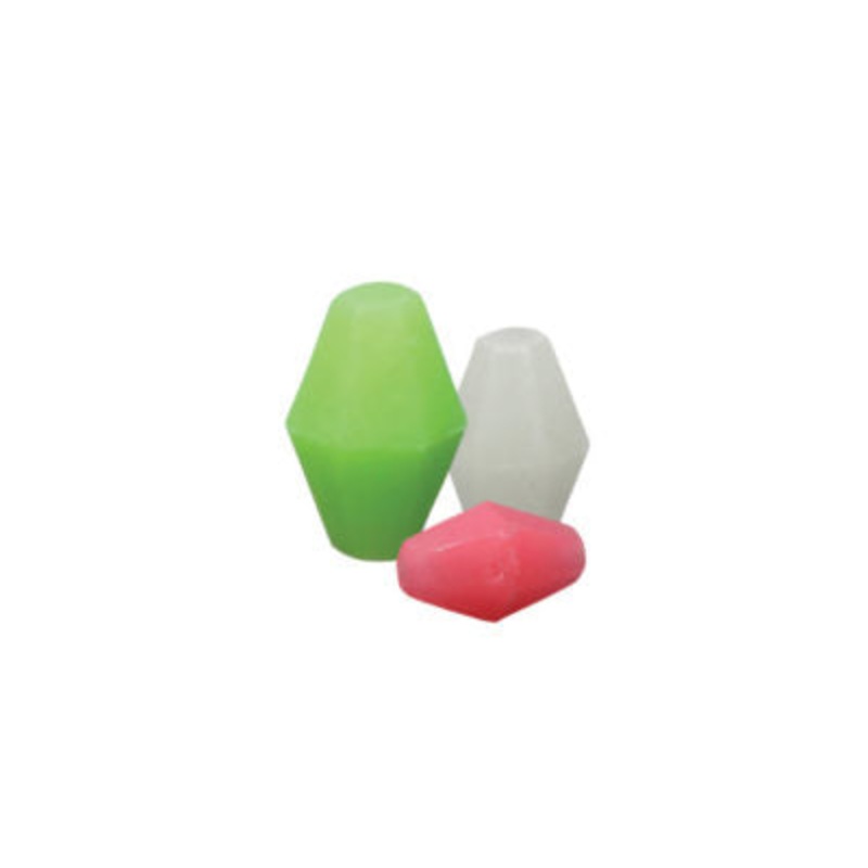 Owner UV Glow Soft Beads, Size 3, 28pk, Green