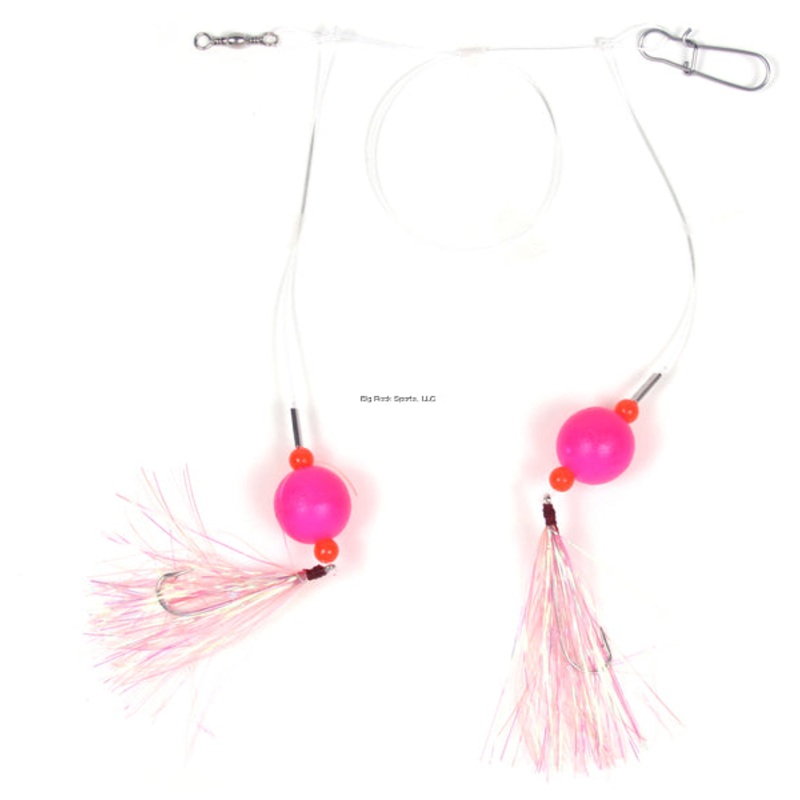 Sea Striker Bluefish Fireball Rig, 3/4" Pink Floats