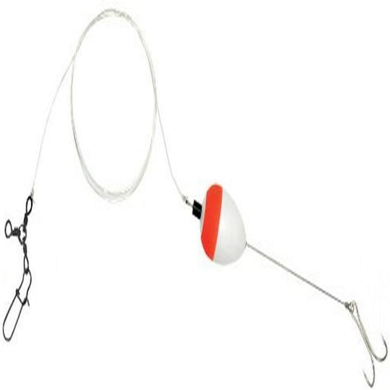 Sea Striker Deluxe Finger Mullet Rig, Removable 2/0 Double