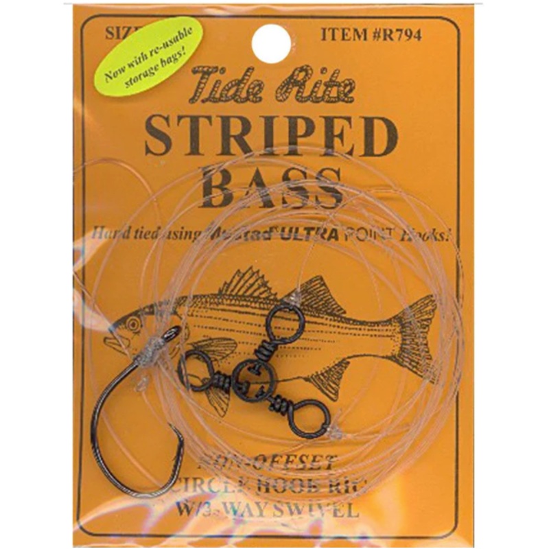 Tide Rite 7/0 3 Way Striper Rigs