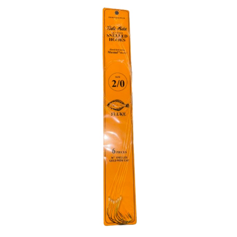 Tide Rite Mustad Gold Snelled Wide Gap