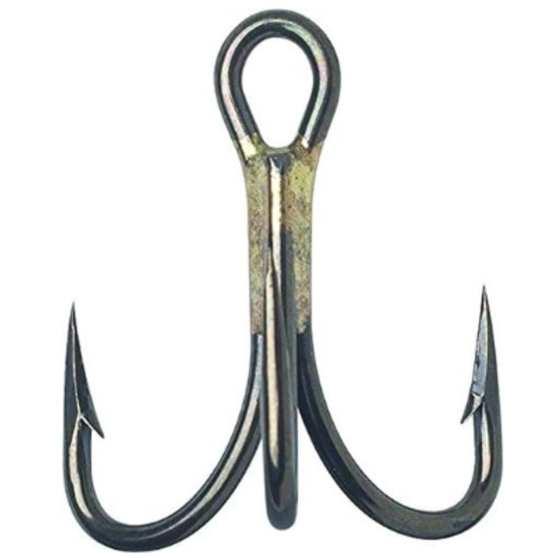 VMC Treble Hook with Cut Point, Size 2, Short Shank