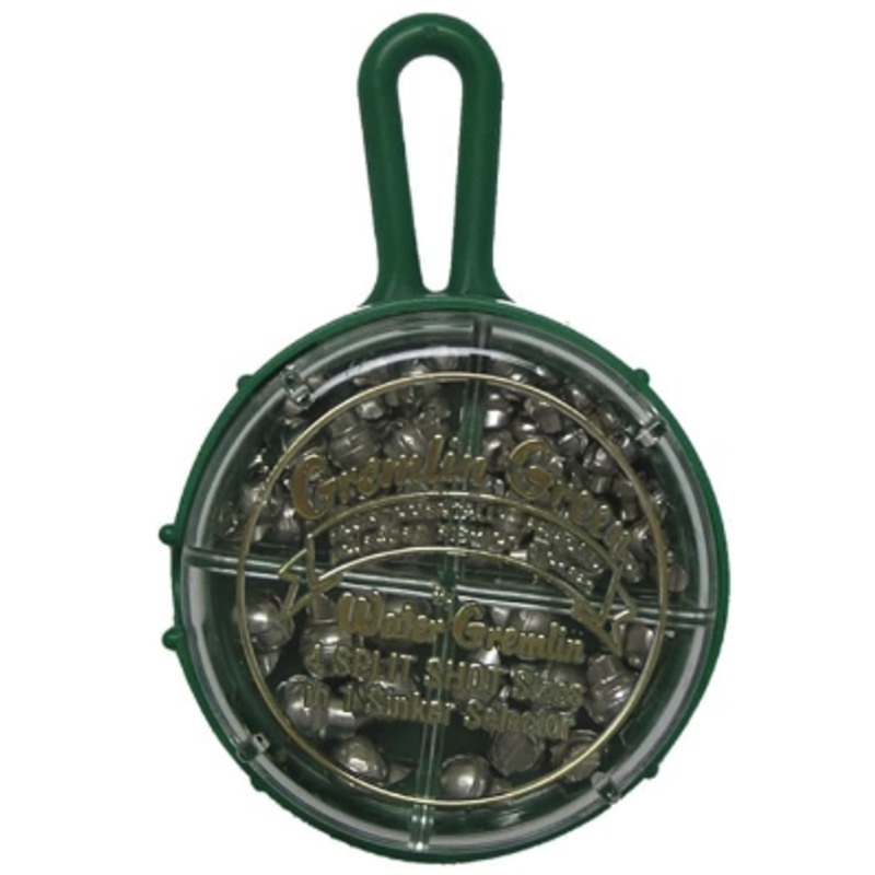 Water Gremlin Green Removable Split Shot