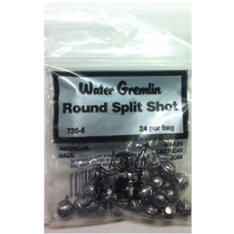 Water Gremlin Round Split Shot