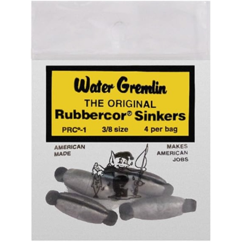 Water Gremlin Rubbercore Sinkers