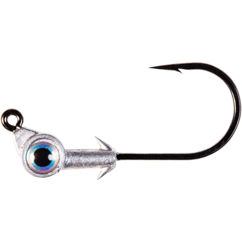 Z-Man Swimbait Eye Jigheads, Pearl, 3 Pack