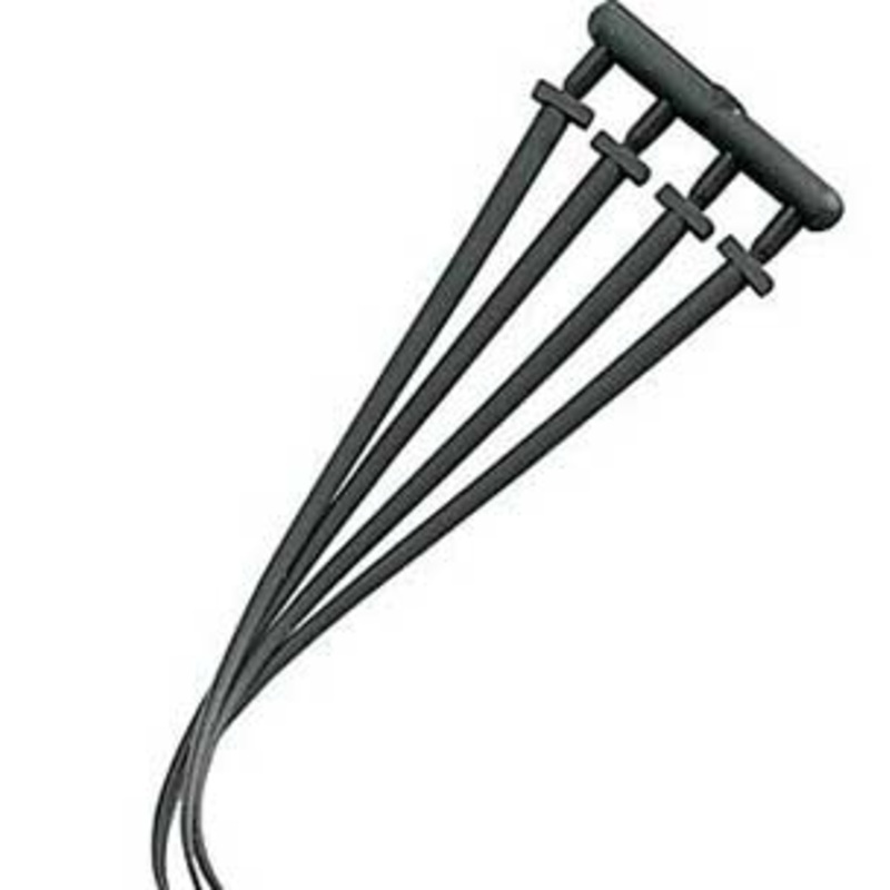 Bullet Weight Magnum Rubber T-Stops 18ct