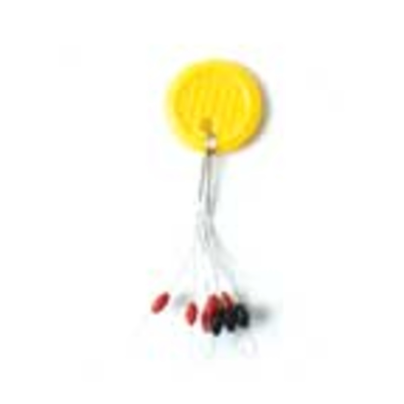 Eagle Claw Bobber Stops-Rubber 4-8LB