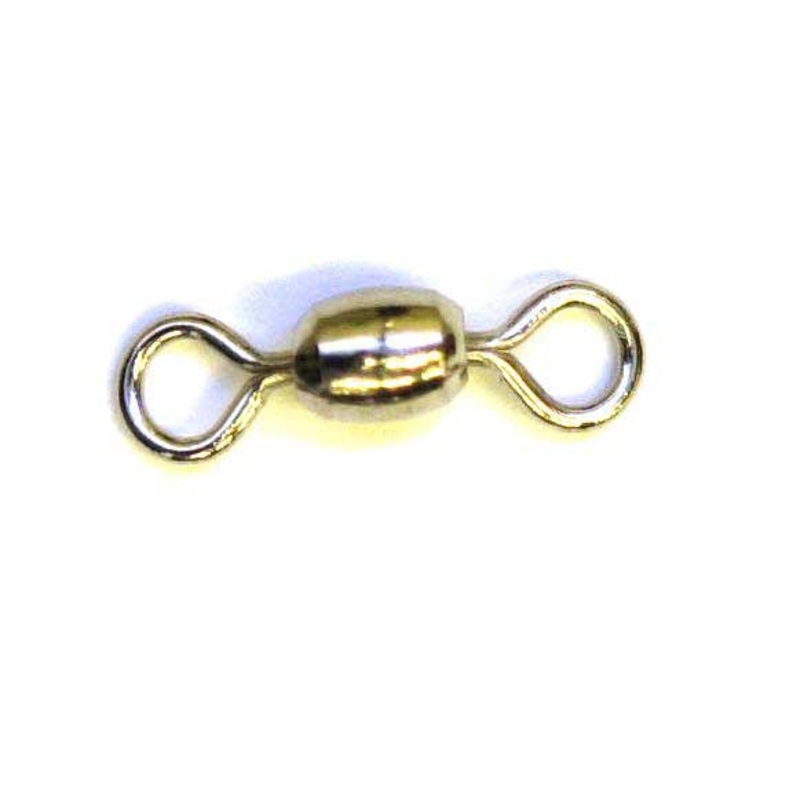 Eagle Claw Swivel-Black Crane 12ct/12pk Size 10