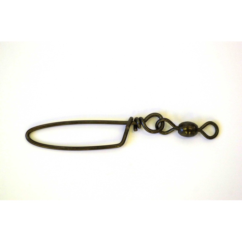 Eagle Claw Swivel-Black Crane w/Coastlock Snap 12ct/12pk Size 3