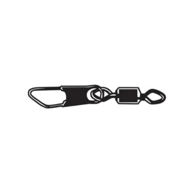Mustad Diamond Eye Snap Swivel 12ct Size 12