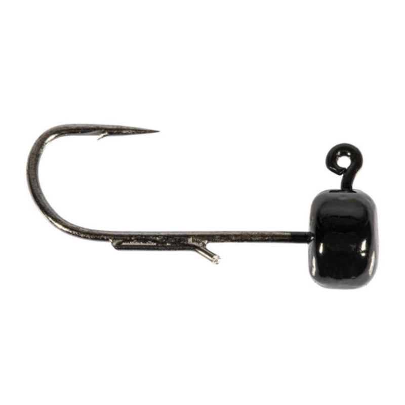 Z-Man Micro Finesse Shroomz, Black, 5pk