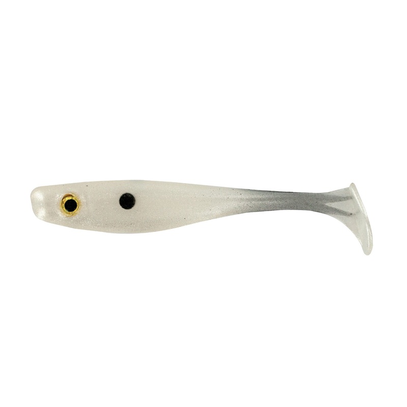 Big Bite Suicide Shad 3.5in 5ct Pearl