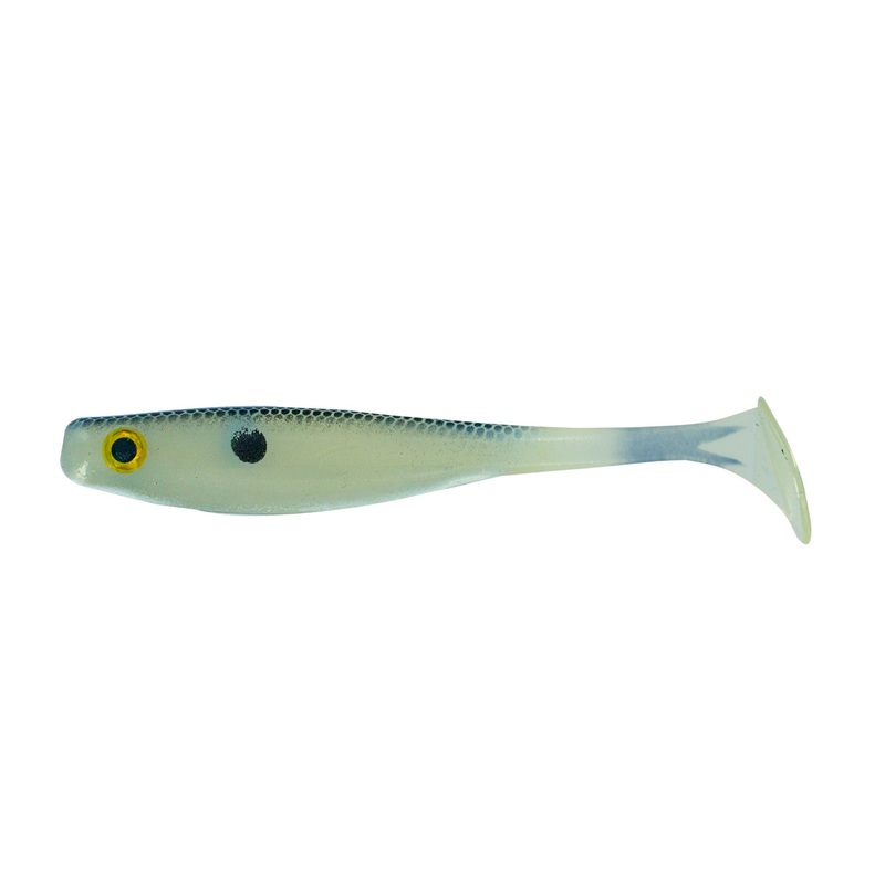 Big Bite Suicide Shad 5in 4ct Blue Gizzard