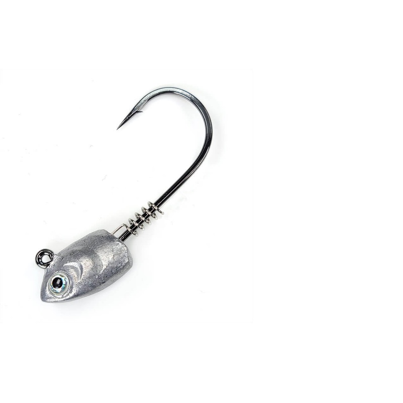 Gamakatsu Swim Bait Head w/spring 4/0-1/4oz 3ct