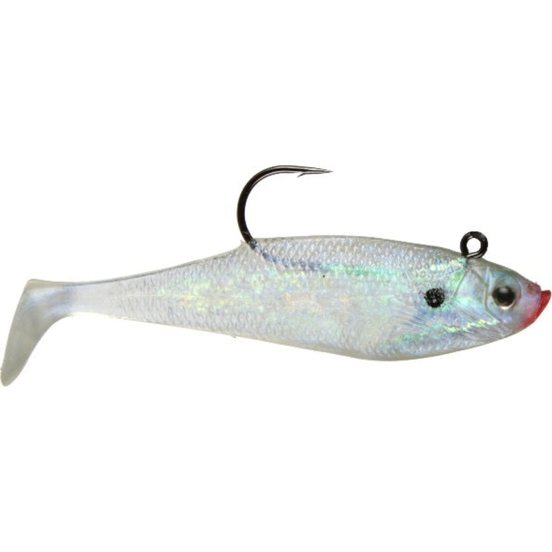 Storm WildEye Swim Shad 2" 1/8oz 3ct  Pearl
