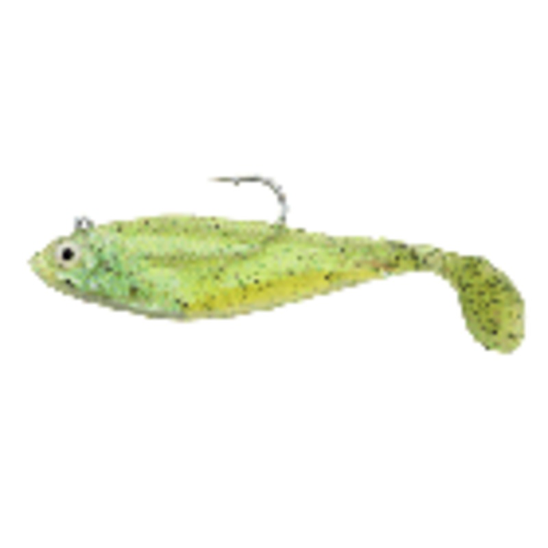 Storm WildEye Swim Shad 4" Chartreuse