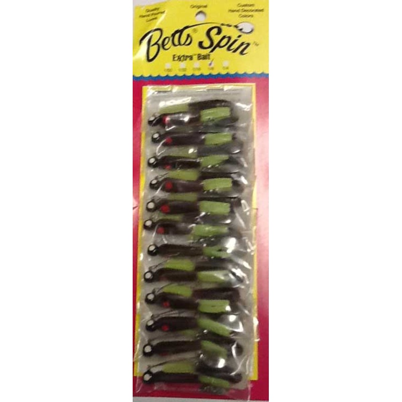 Betts Spin 1/32 Pumpkin Chartreuse 12/cd