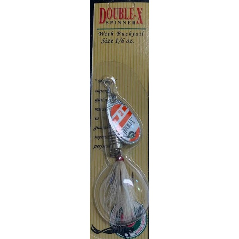 Danielson Spinner Red/White w/Tail 1/4