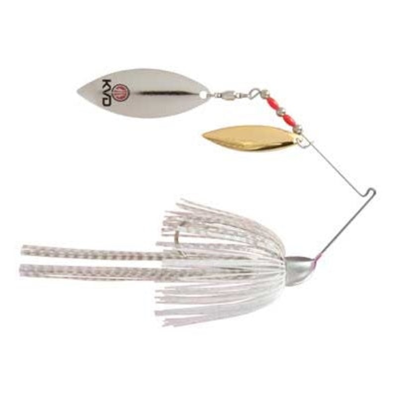 Strike King KVD Spinnerbait 1/2oz  Super White