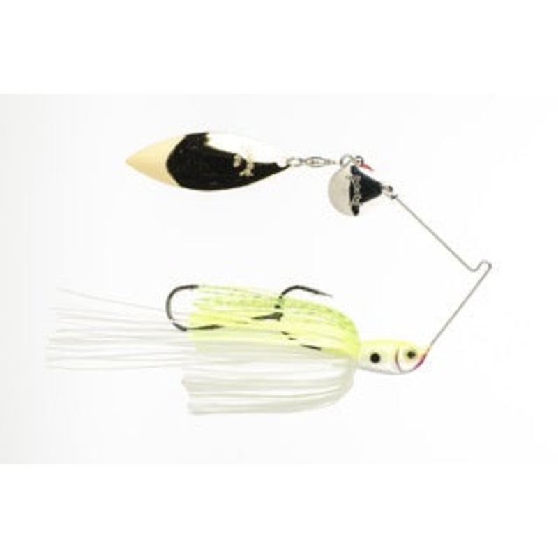 Strike King Premier Plus Spinnerbait / Chartreuse/White