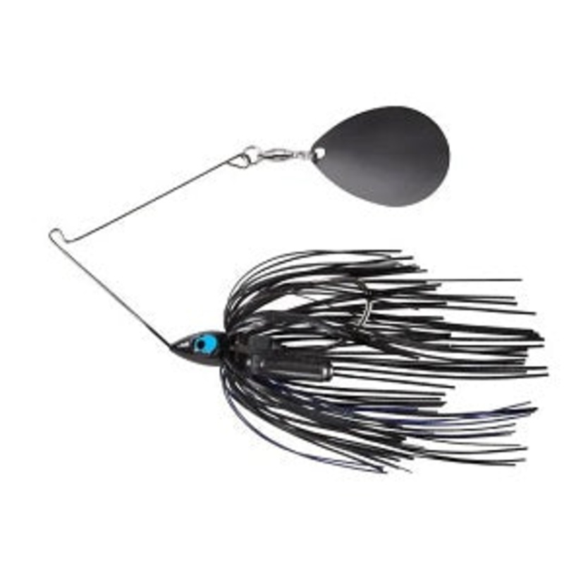 War Eagle Night Time Spinnerbait 1/2oz  BNK Black Blue