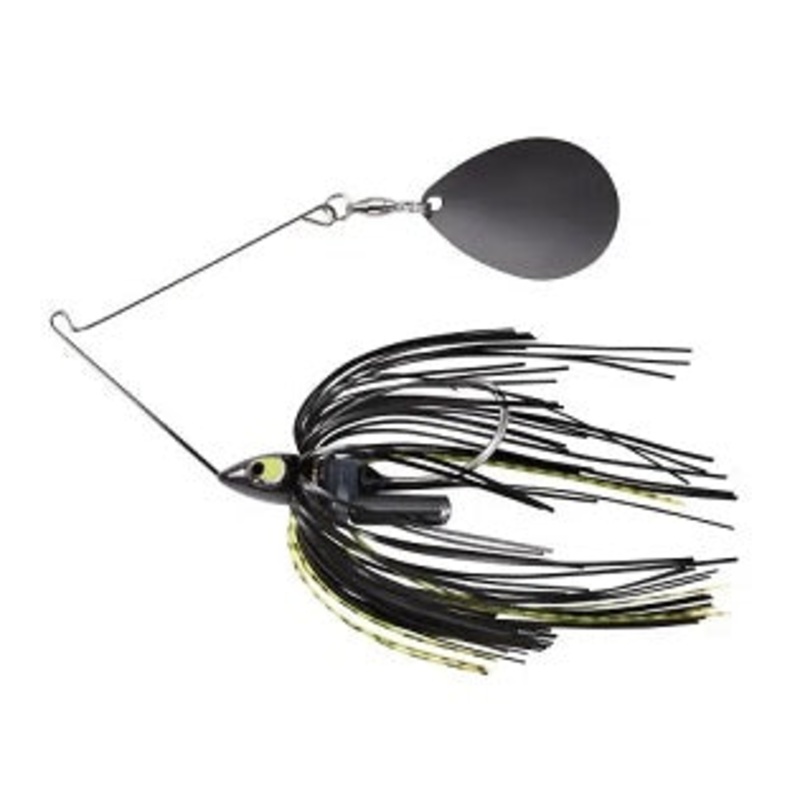 War Eagle Night Time Spinnerbait 1/2oz  BNK Black Chart