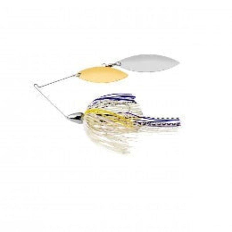 War Eagle Spinnerbait Nickle Frame DW 3/8 Sexxy Purple Shad
