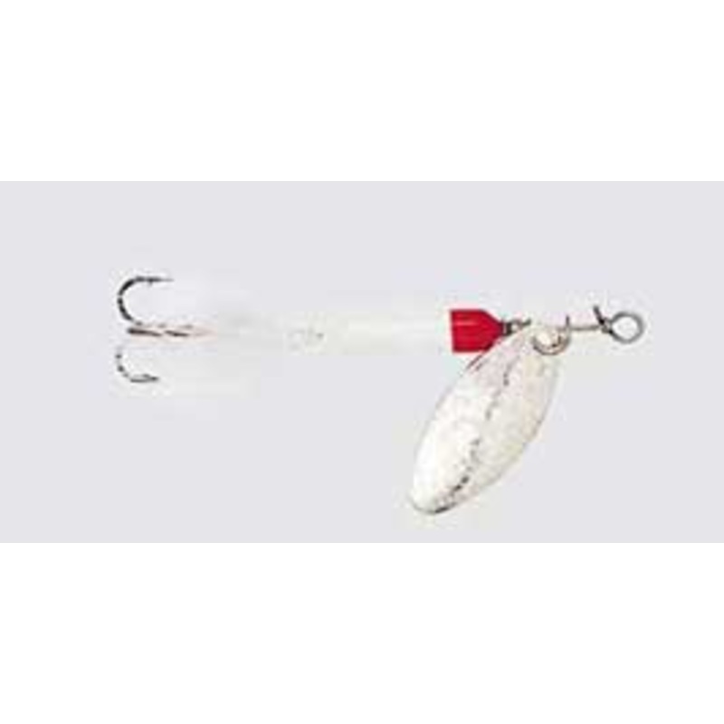 Yakima Rooster Tail 1/2 White Red Tip