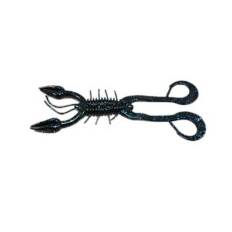 Net Bait HardyTack Craw 8bg Black Blue Flake