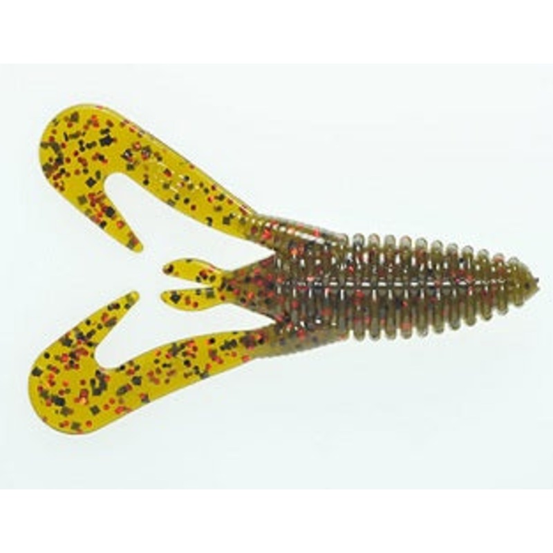 Net Bait Mini Kickin' B 10bg Green Pumpkin Red