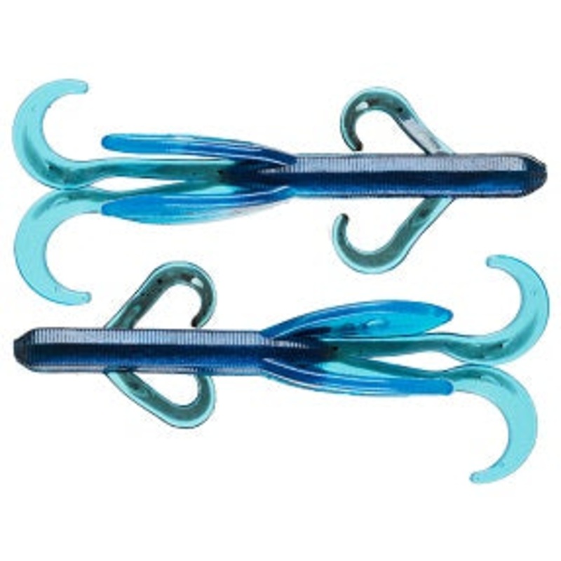 Strike King Game Hawg 4" Black Blue Swirl