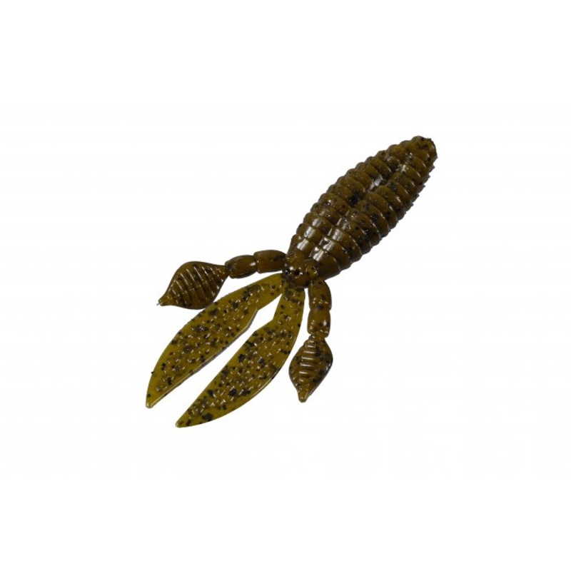 Strike King Rodent 4in 6pk Green Pumpkin Seed